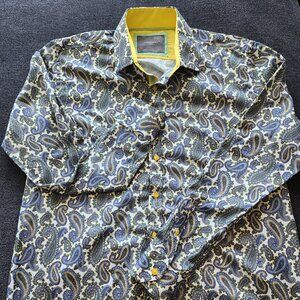 Camberry London Men's Paisley ButtonUp